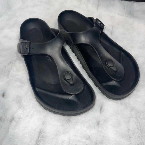 Birkenstocks Black foam  Slide Sandals size 38 - Picture 1 of 6